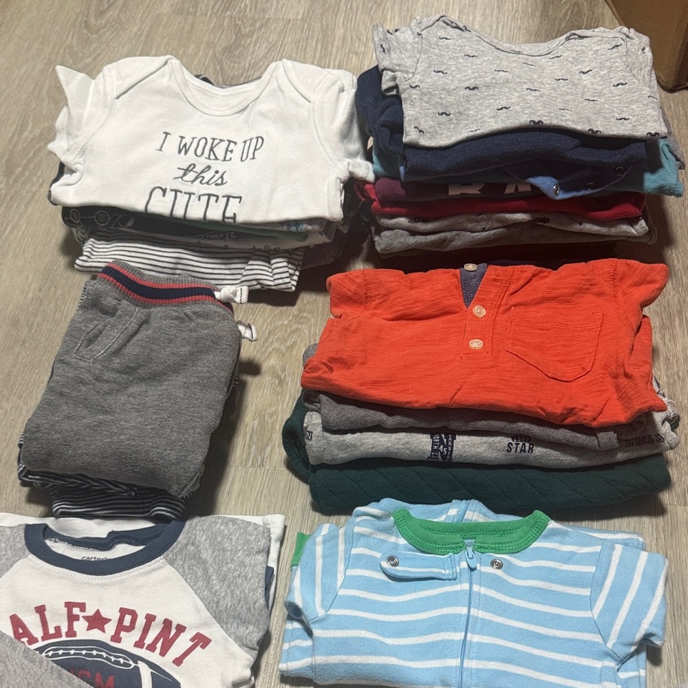 Carter's Orange Long Sleeve Tee for Kids